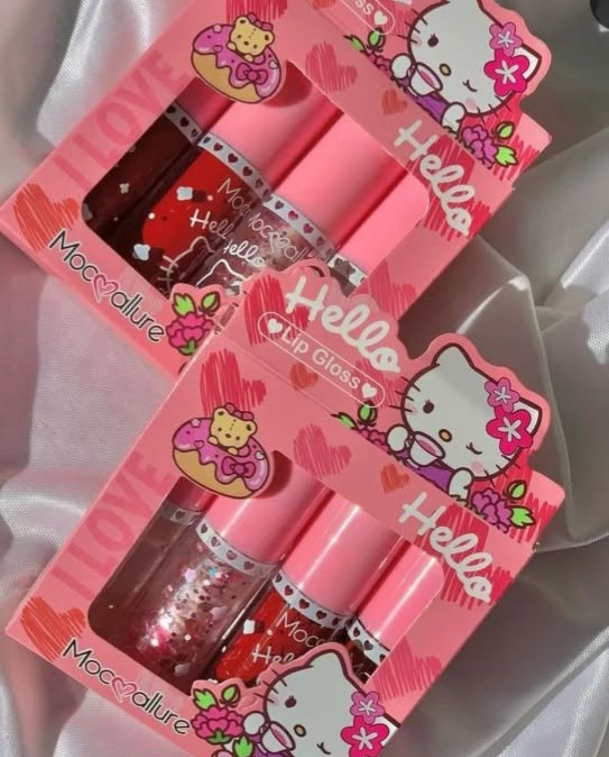Moccallure - Hello 4 piece Lipgloss Set