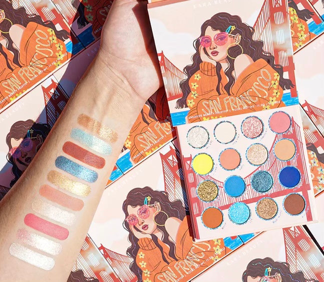 Kara Beauty - San Francisco Eyeshadow Palette