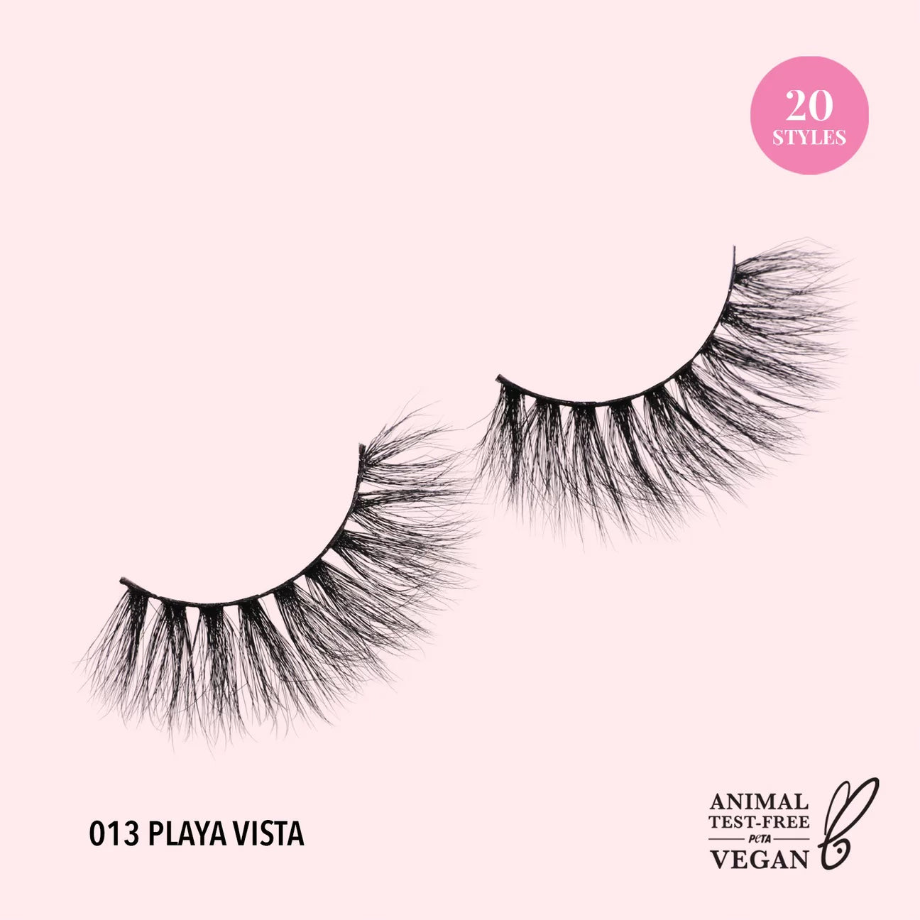 Moira - 3D Effect Bionic Vegan Faux Mink Lashes (013, Playa Vista)
