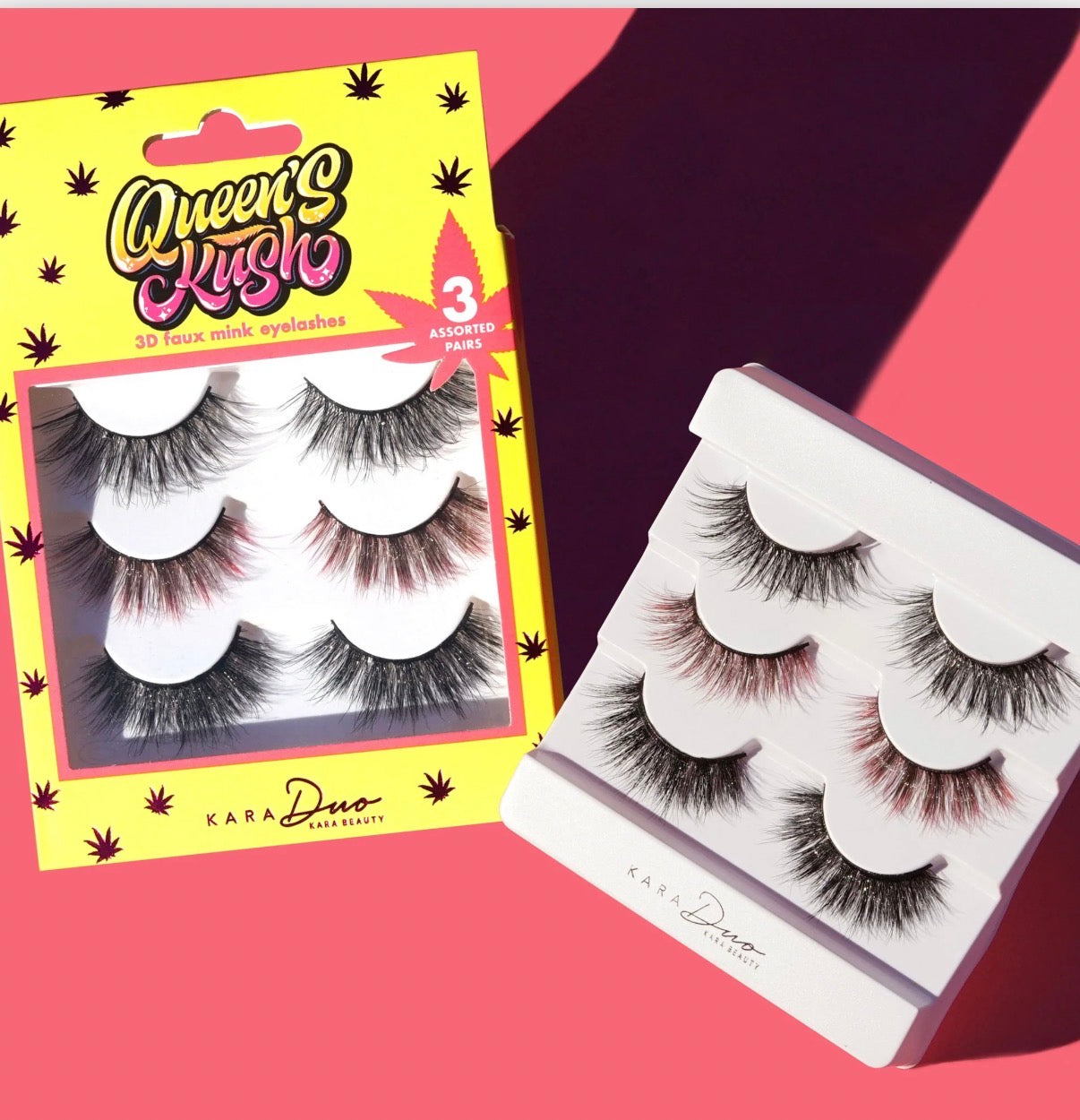 Kara Beauty - Eyeshadow & Lash Bundle Set