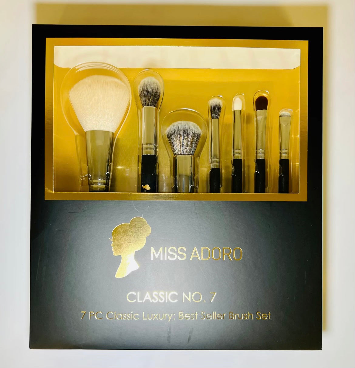 Miss Adoro - 7pc Classic Luxury Brush Set