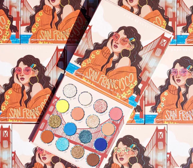 Kara Beauty - San Francisco Eyeshadow Palette