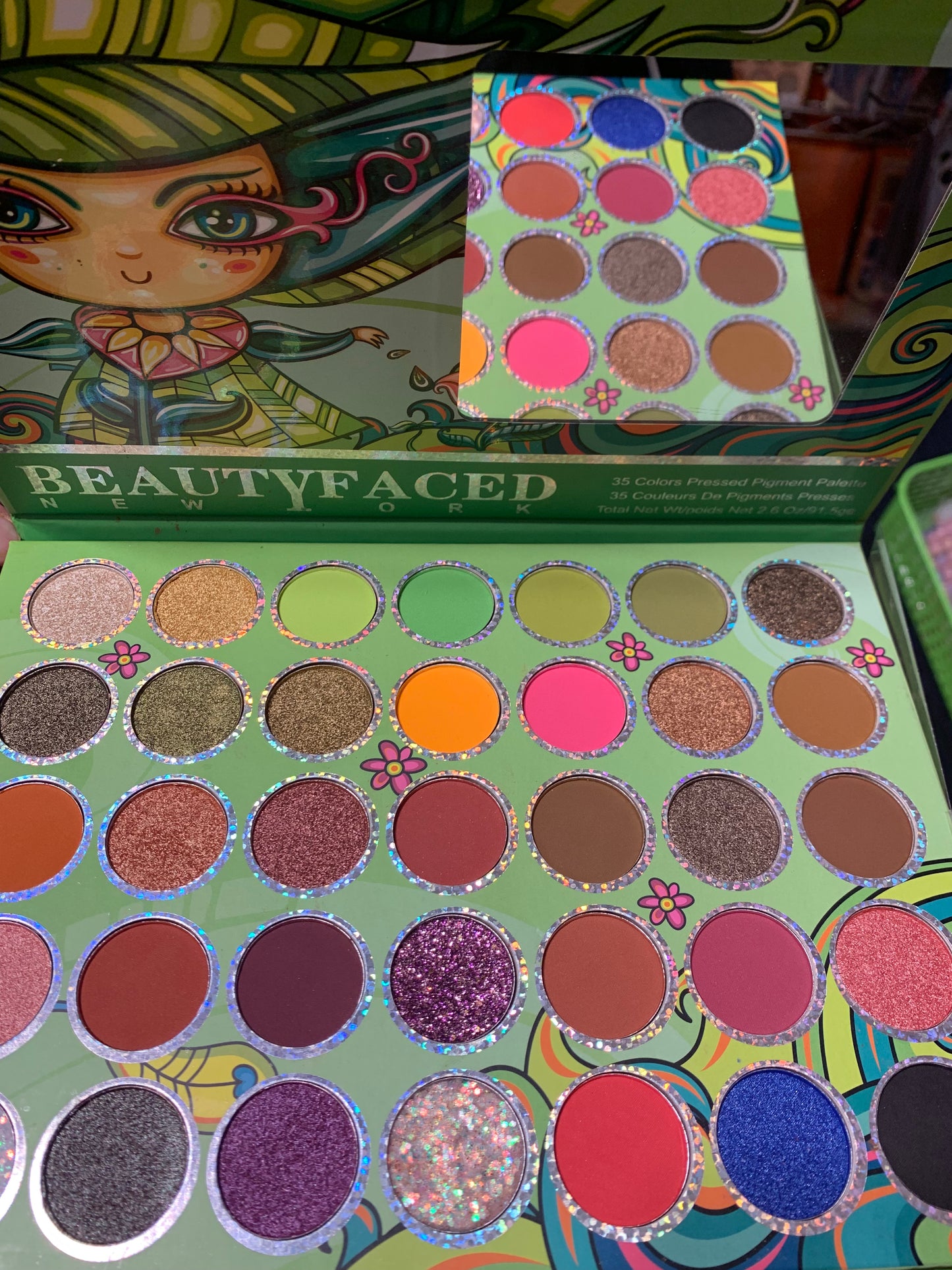 Beauty Faced - Spring Flower Girl Eyeshadow Palette