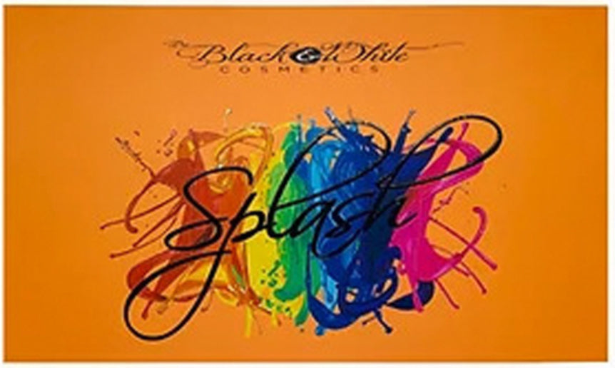 Black & White Cosmetics - Splash Eyeshadow Palette