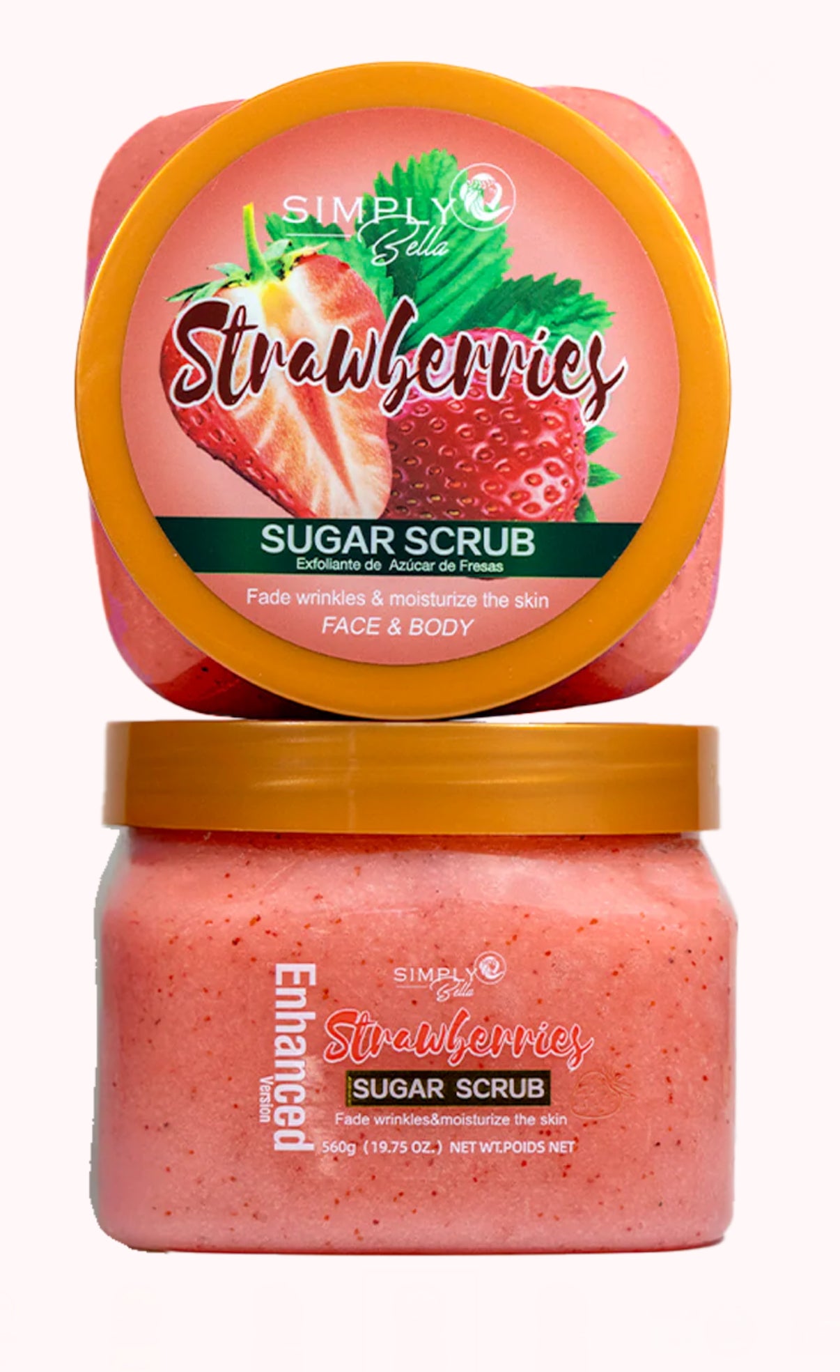 Simply Bella - Face & Body Sugar Scrub (Multiple Scents)