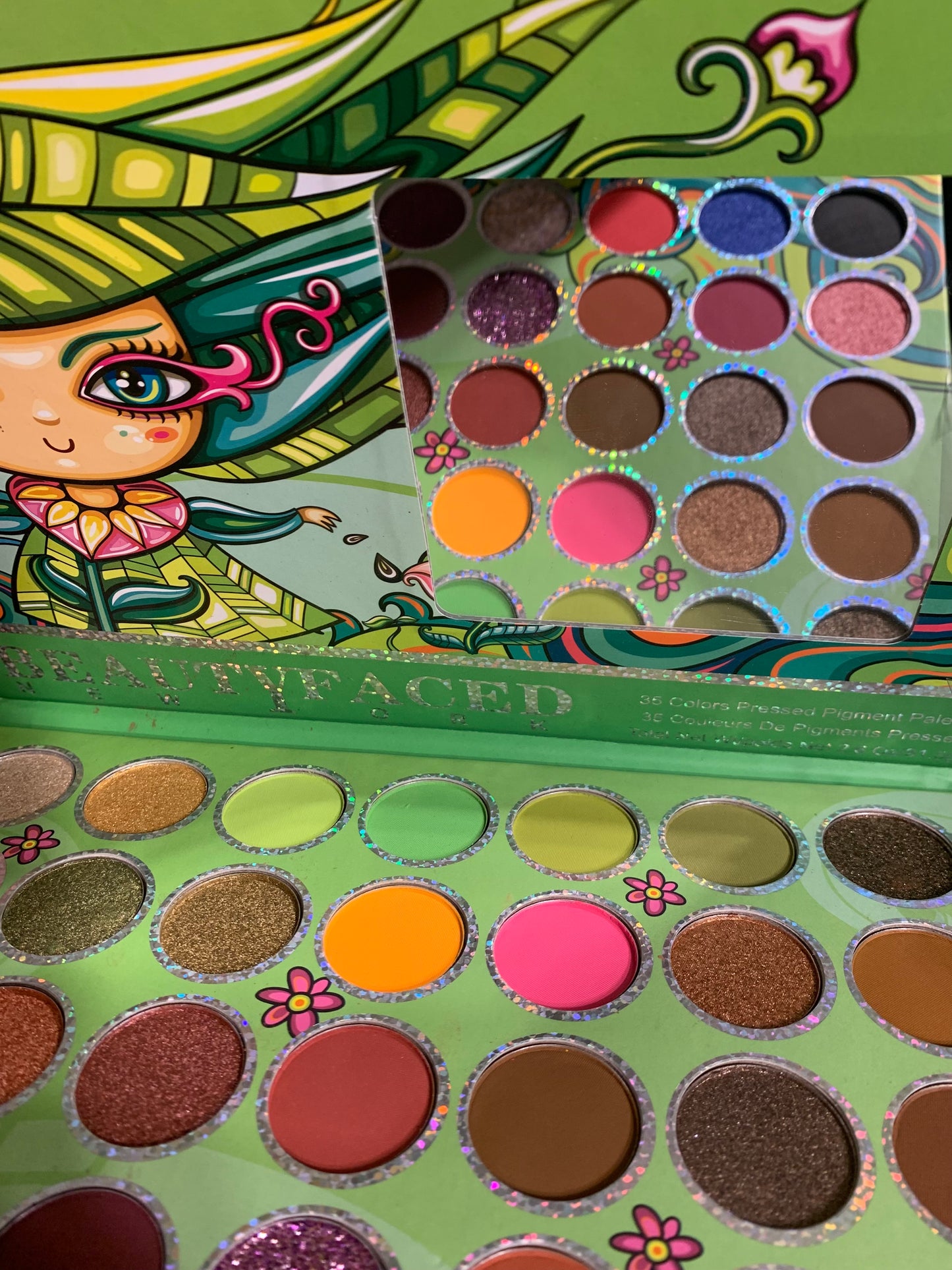 Beauty Faced - Spring Flower Girl Eyeshadow Palette