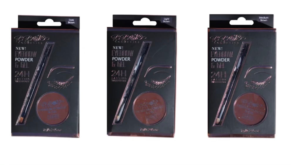 BB&W Cosmetics - Eyebrow Powder & Gel