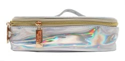 J-Lash - Silver Holographic Makeup Bag