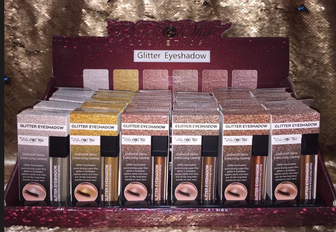 Black and White Cosmetics - Glitter Eyeshadow