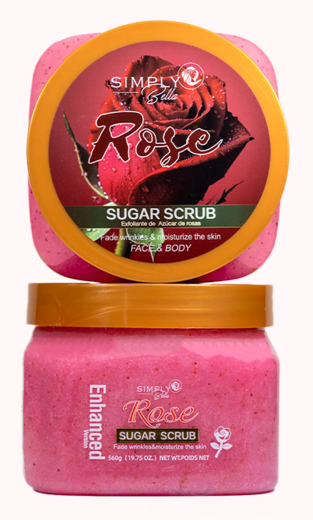 Simply Bella - Face & Body Sugar Scrub (Multiple Scents)