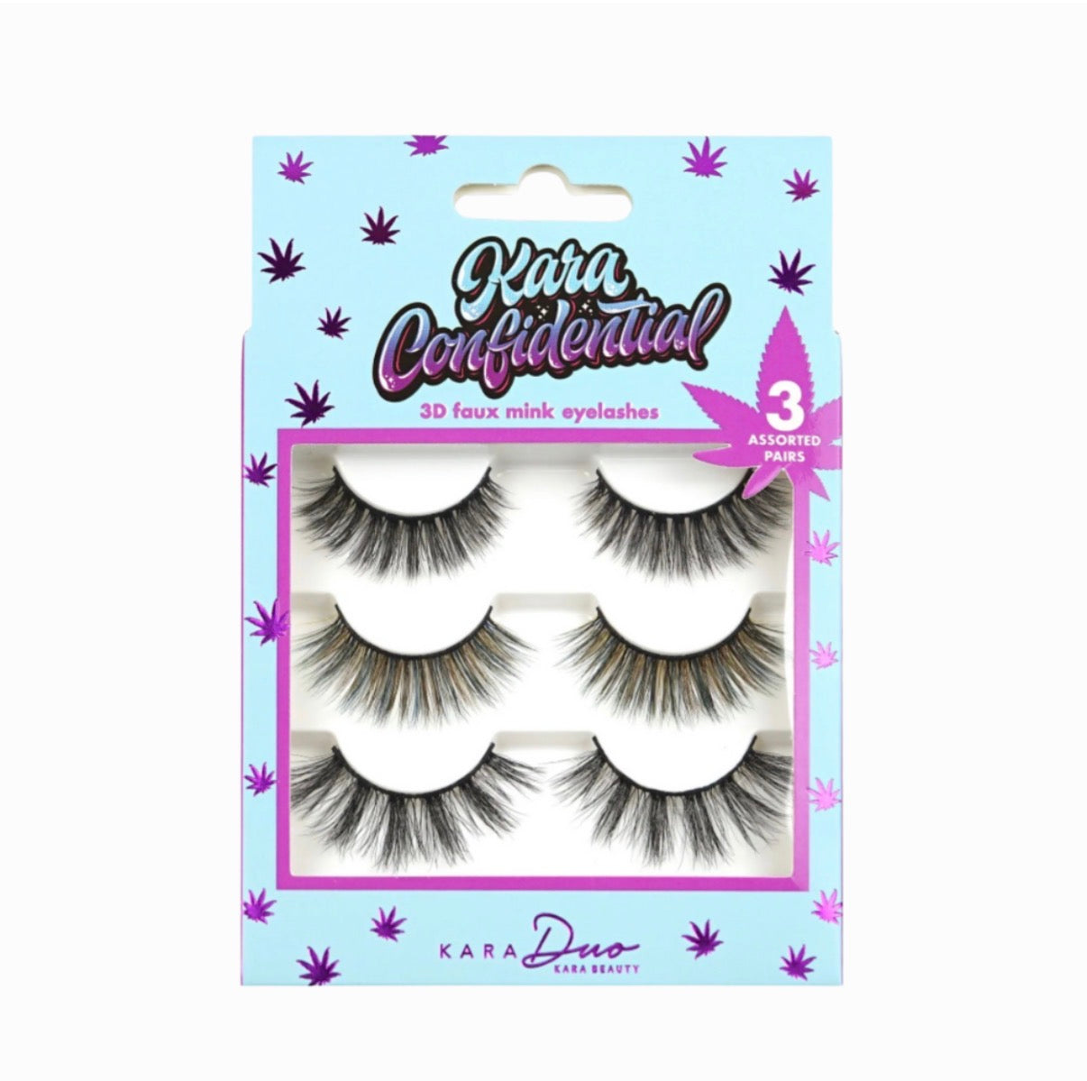 Kara Beauty - Eyeshadow & Lash Bundle Set