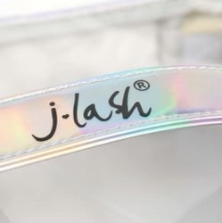 J-Lash - Silver Holographic Makeup Bag