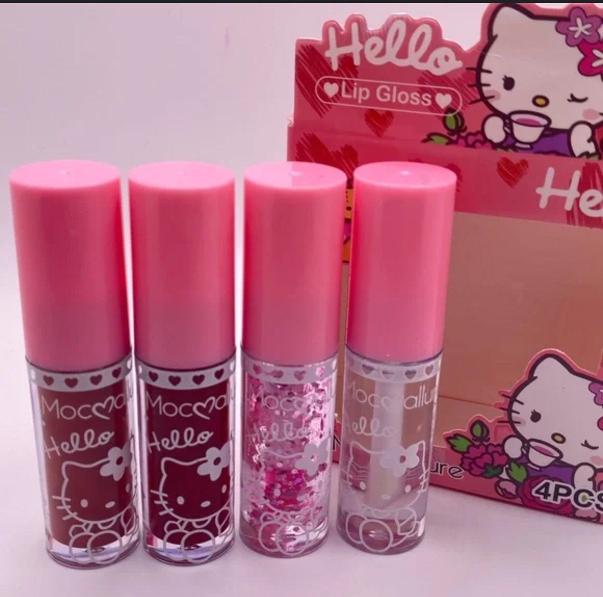 Moccallure - Hello 4 piece Lipgloss Set