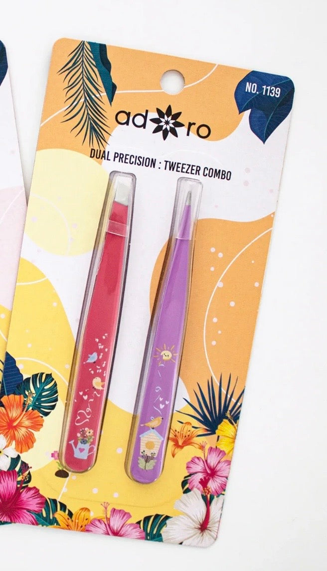ADRO - Dual Precision Tweezer Combo