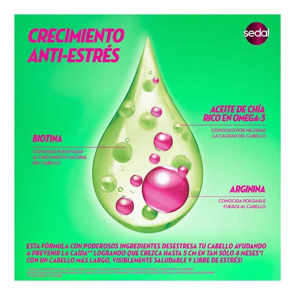 Sedal Co-Creations - Growth & Anti-Stress Leave in Conditioner