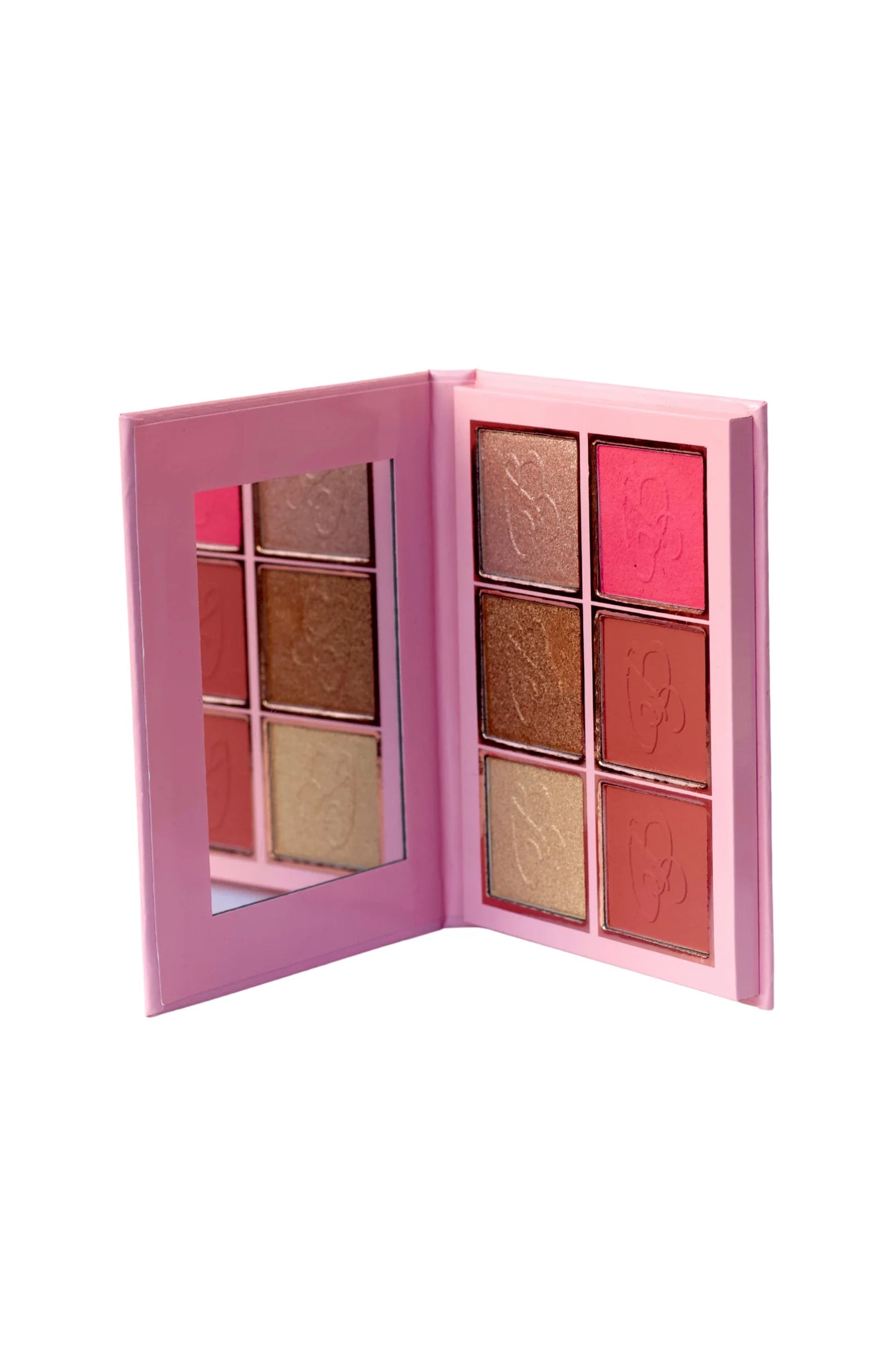 BB&W Cosmetics - Pink Poison Highlighter & Blush Palette