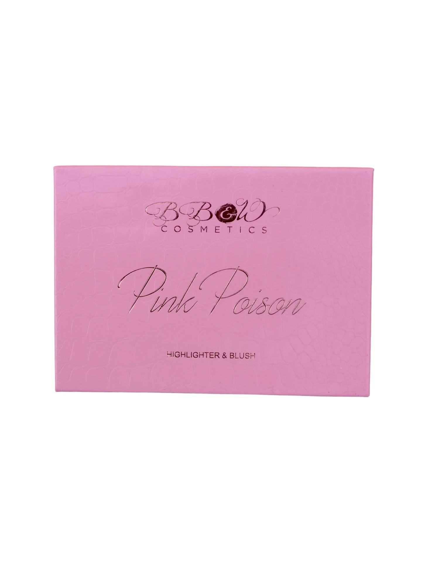 BB&W Cosmetics - Pink Poison Highlighter & Blush Palette