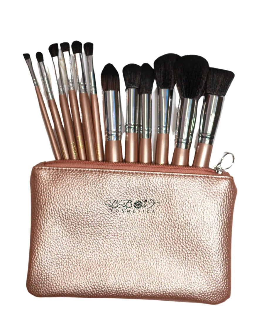 BB&W Cosmetics - 12 pc Makeup Brush Set