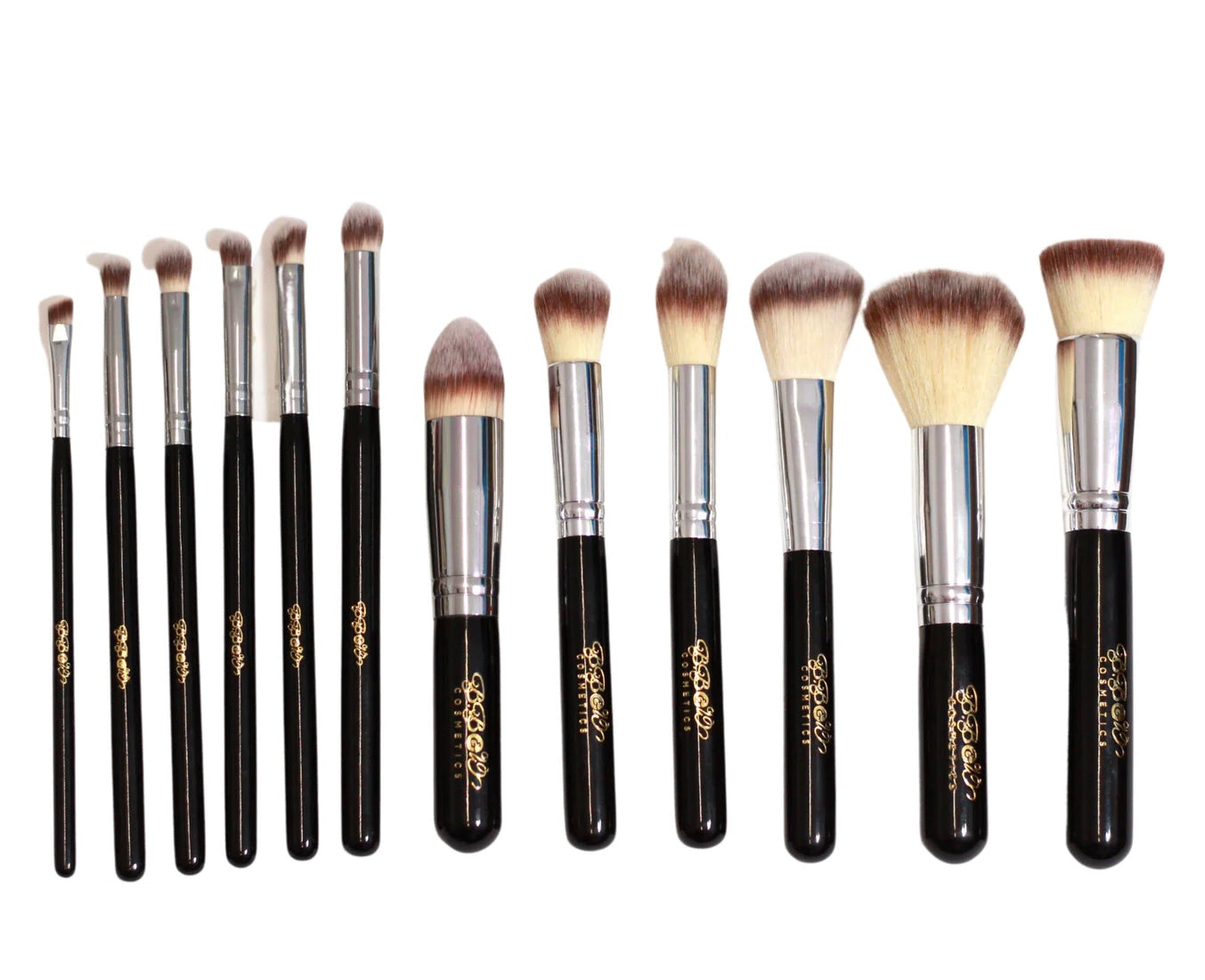 BB&W Cosmetics - 12 pc Makeup Brush Set