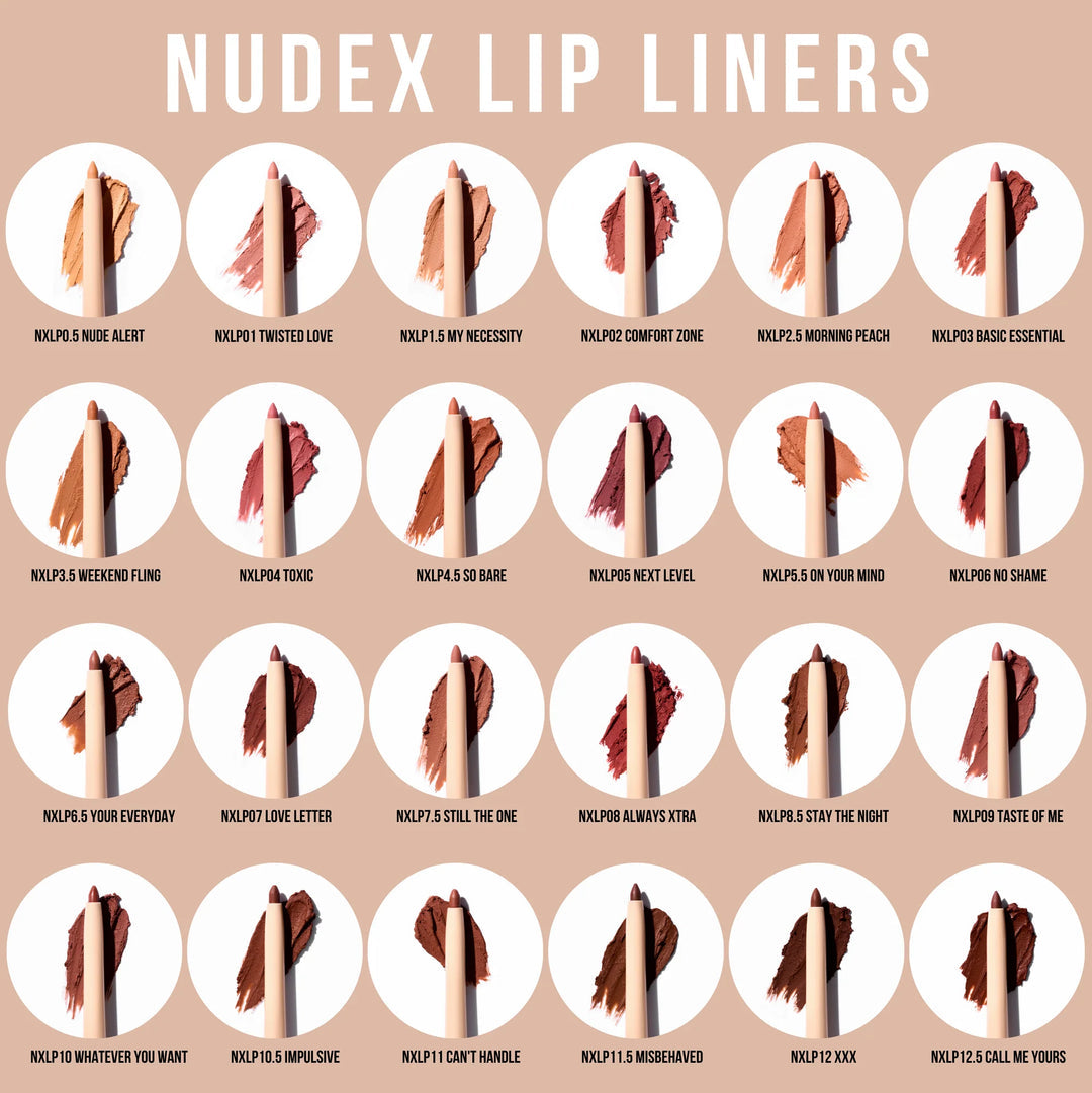 Beauty Creations - NudeX Lip Liner 24 piece Collection