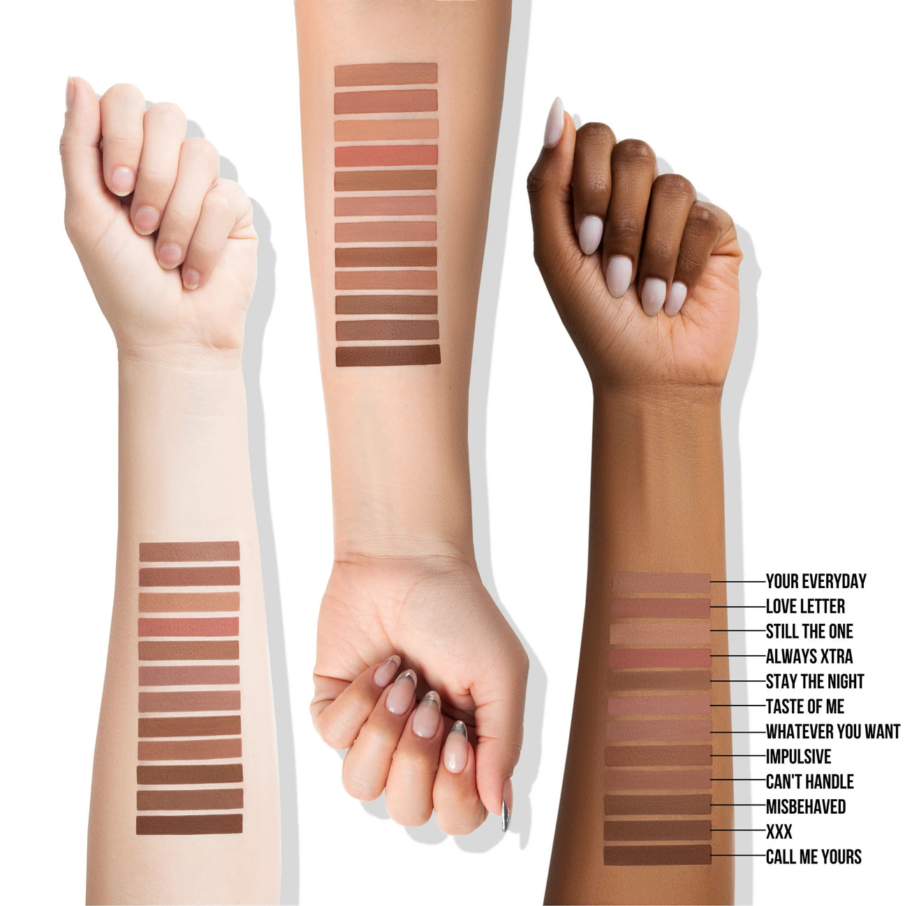 Beauty Creations - NudeX Lip Liner 24 piece Collection