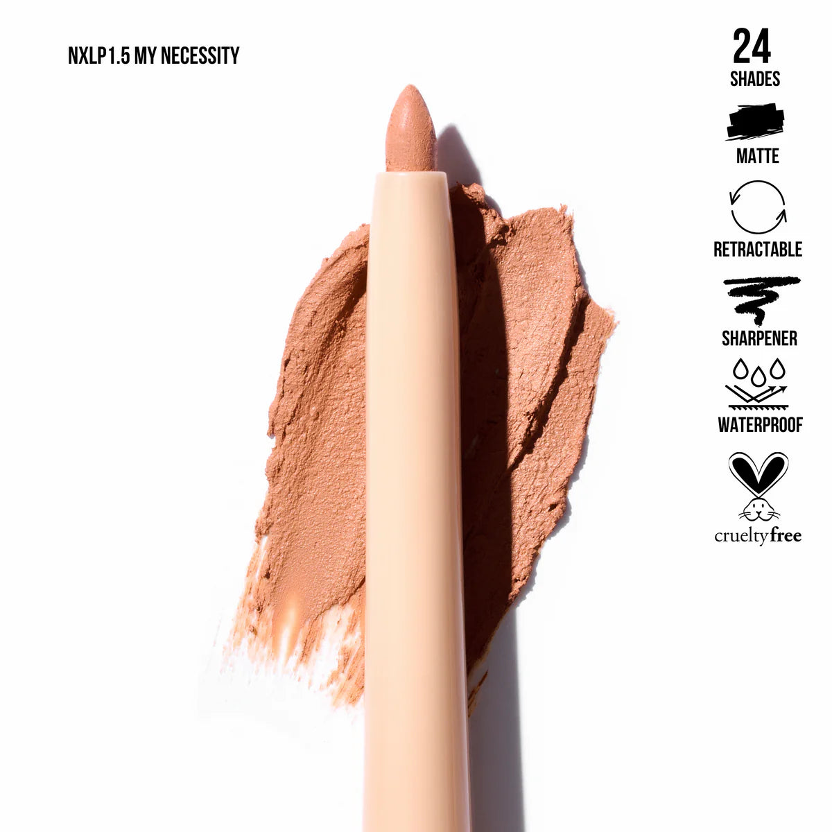 Beauty Creations - NudeX Lip Liner 24 piece Collection