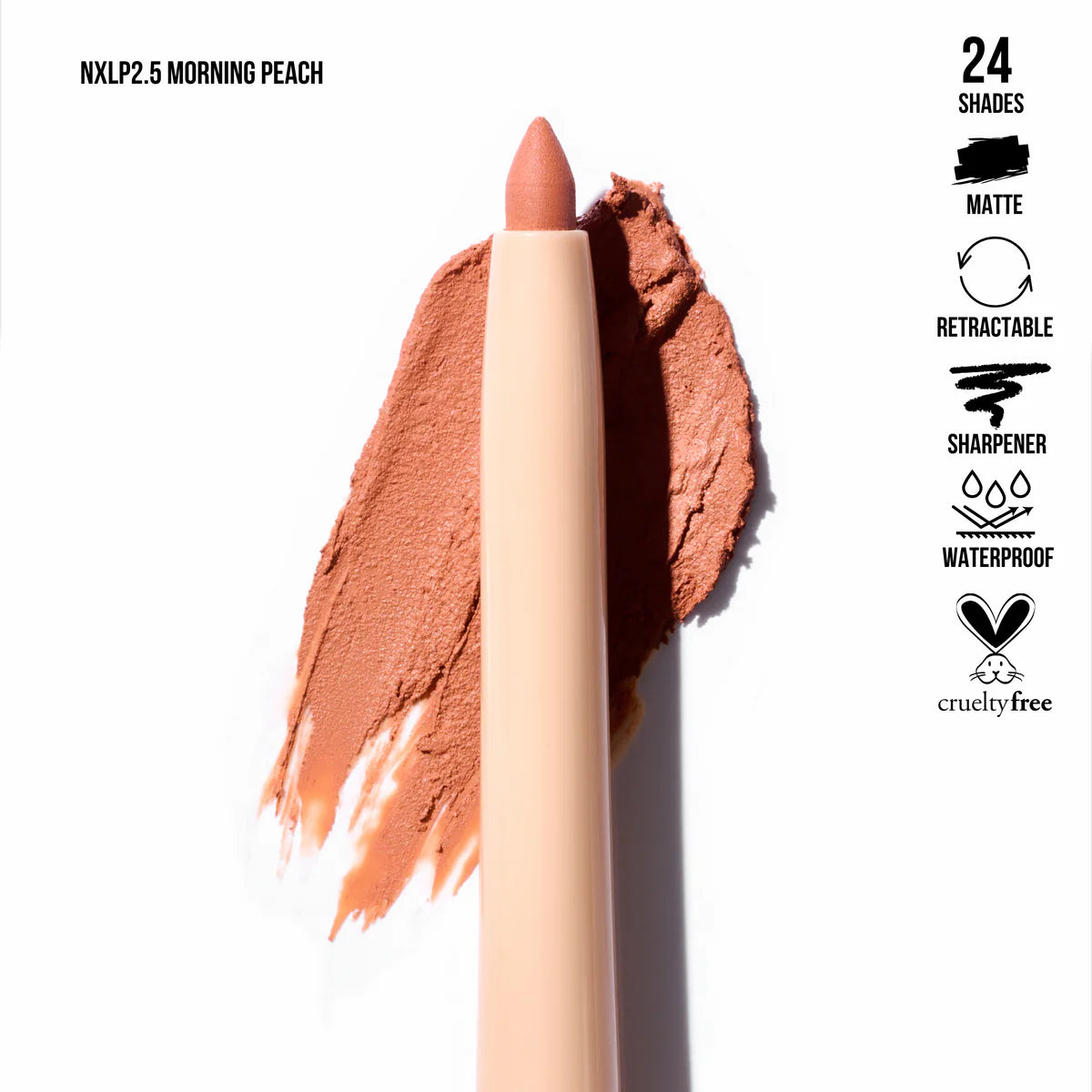 Beauty Creations - NudeX Lip Liner 24 piece Collection