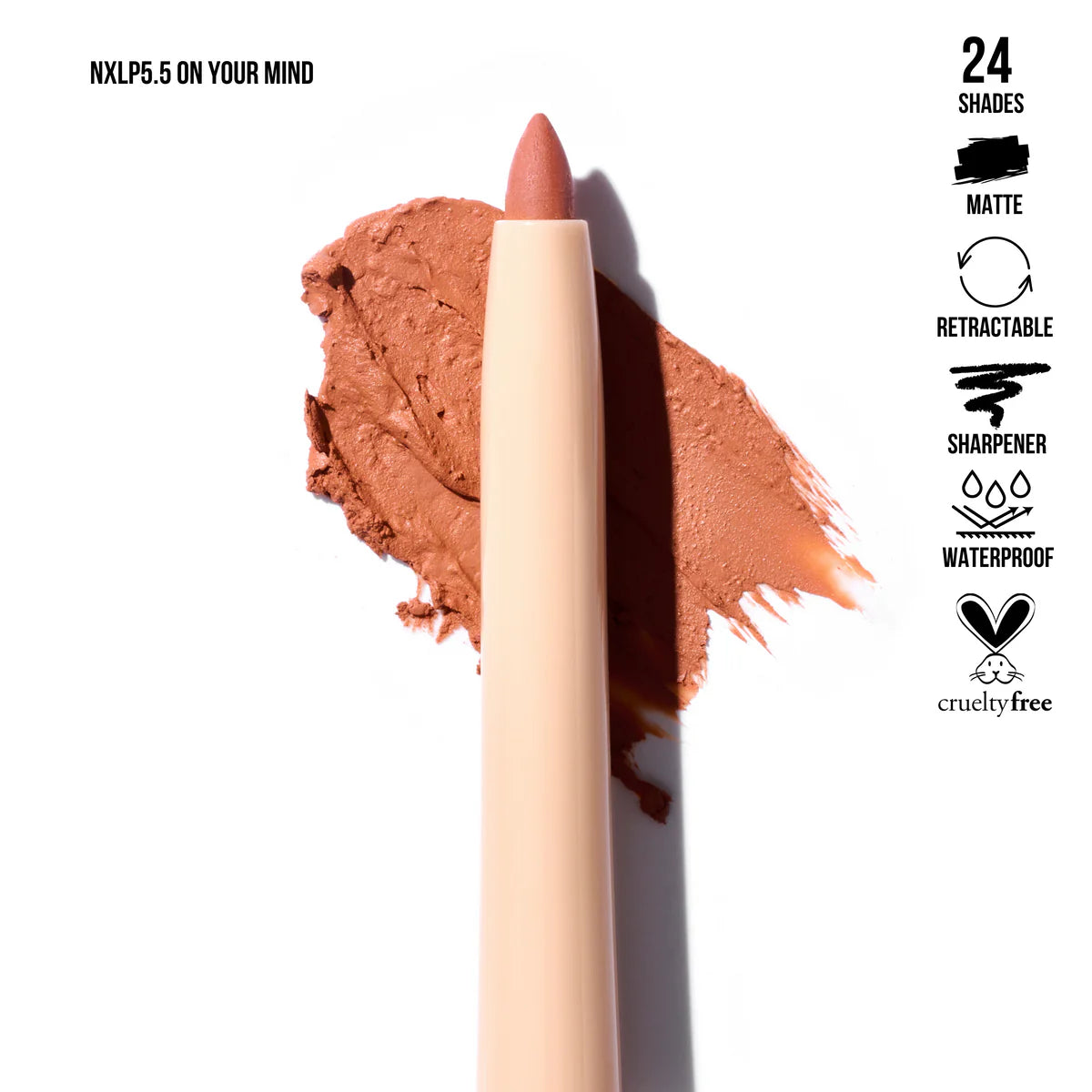 Beauty Creations - NudeX Lip Liner 24 piece Collection