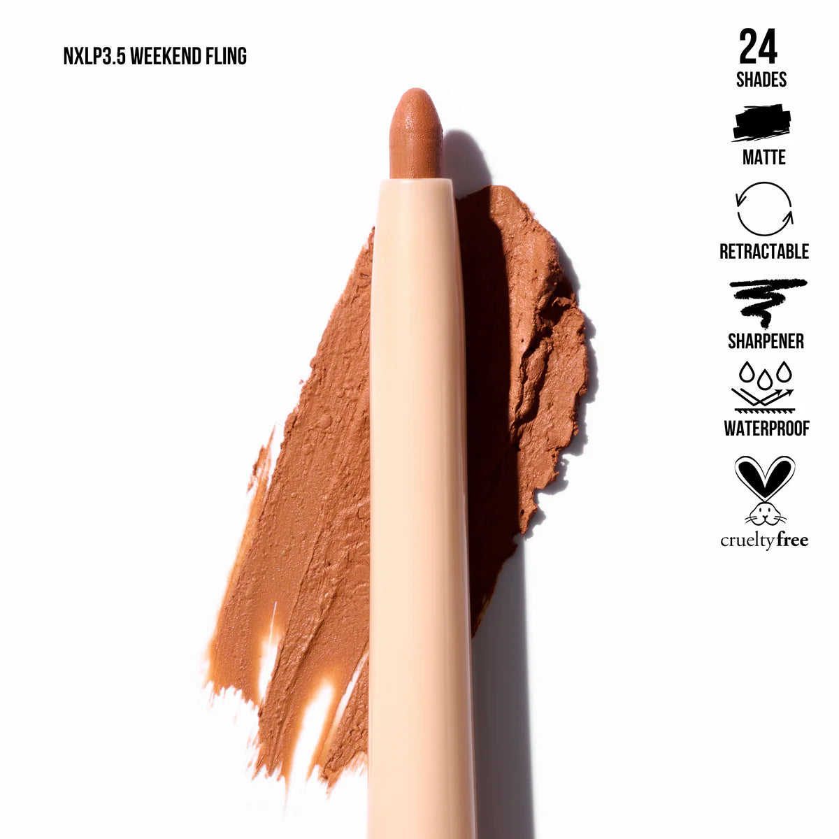 Beauty Creations - NudeX Lip Liner 24 piece Collection