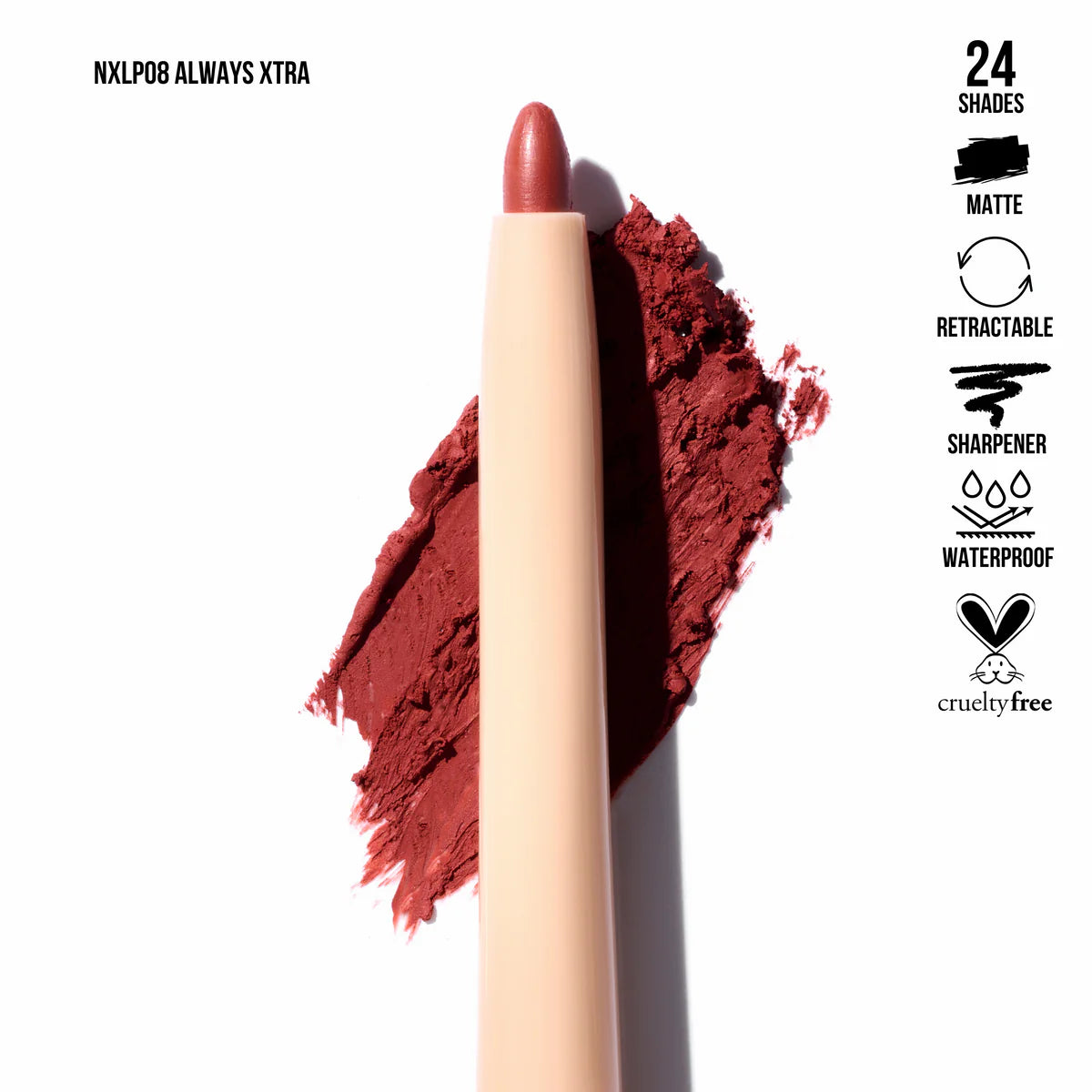 Beauty Creations - NudeX Lip Liner 24 piece Collection