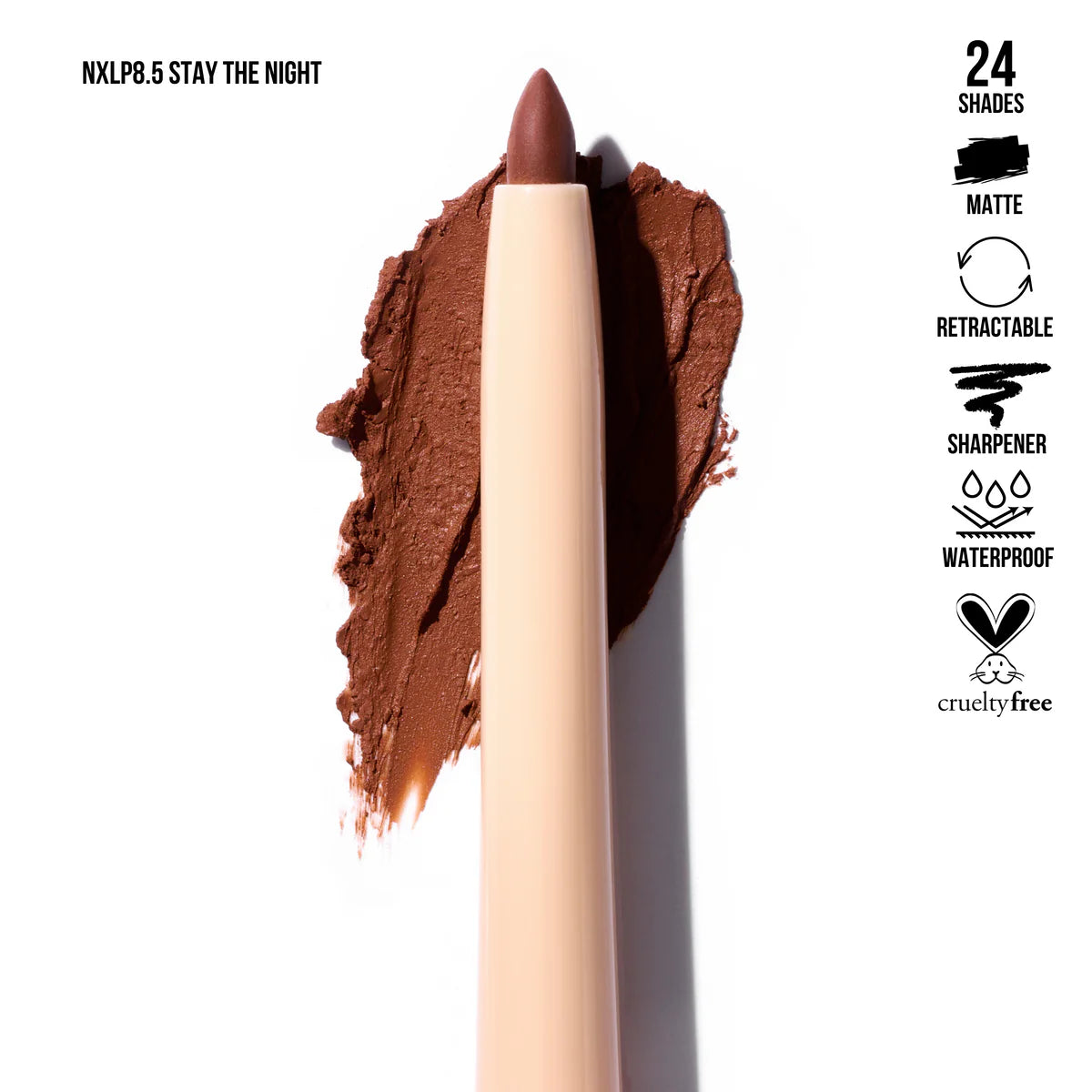 Beauty Creations - NudeX Lip Liner 24 piece Collection