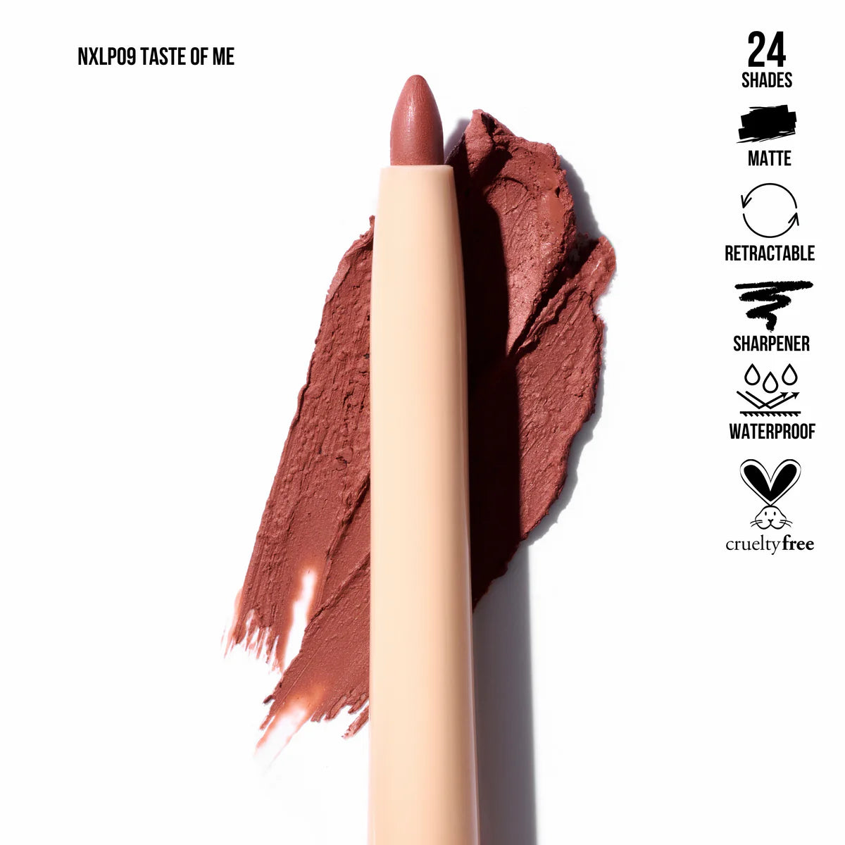 Beauty Creations - NudeX Lip Liner 24 piece Collection