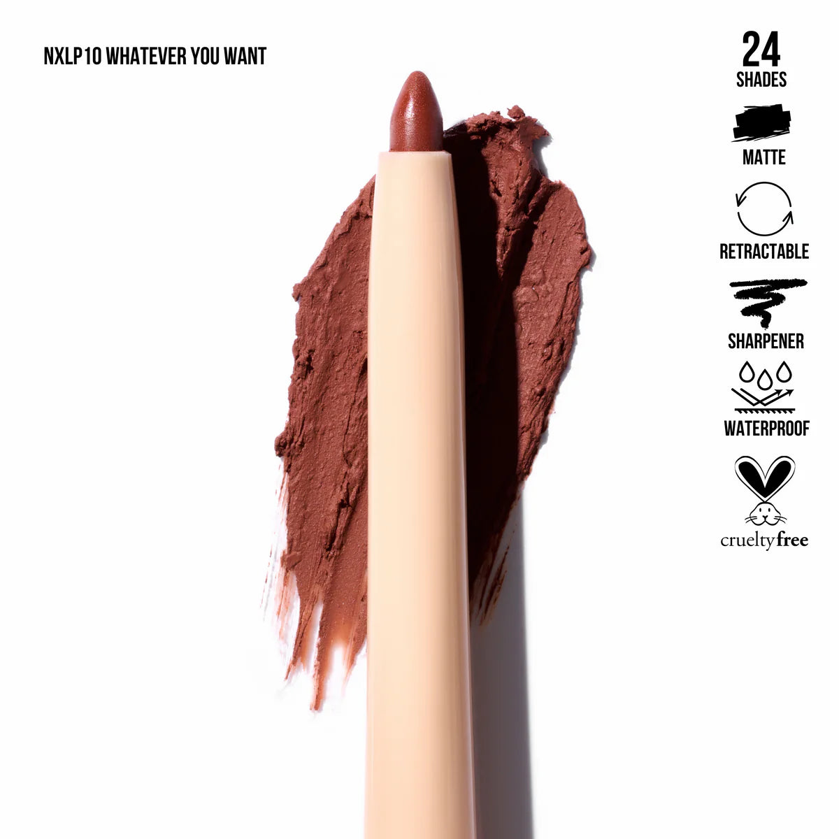 Beauty Creations - NudeX Lip Liner 24 piece Collection
