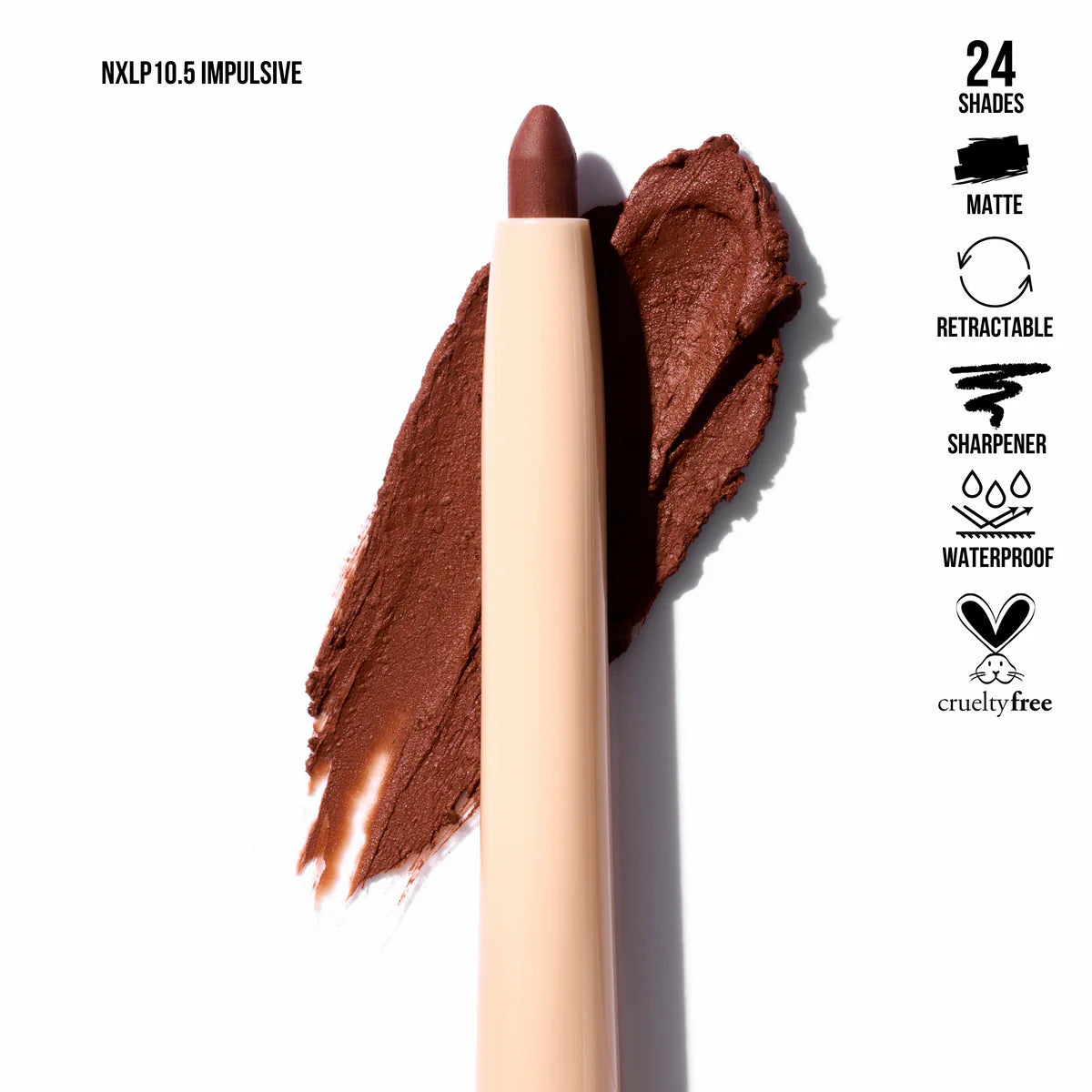 Beauty Creations - NudeX Lip Liner 24 piece Collection