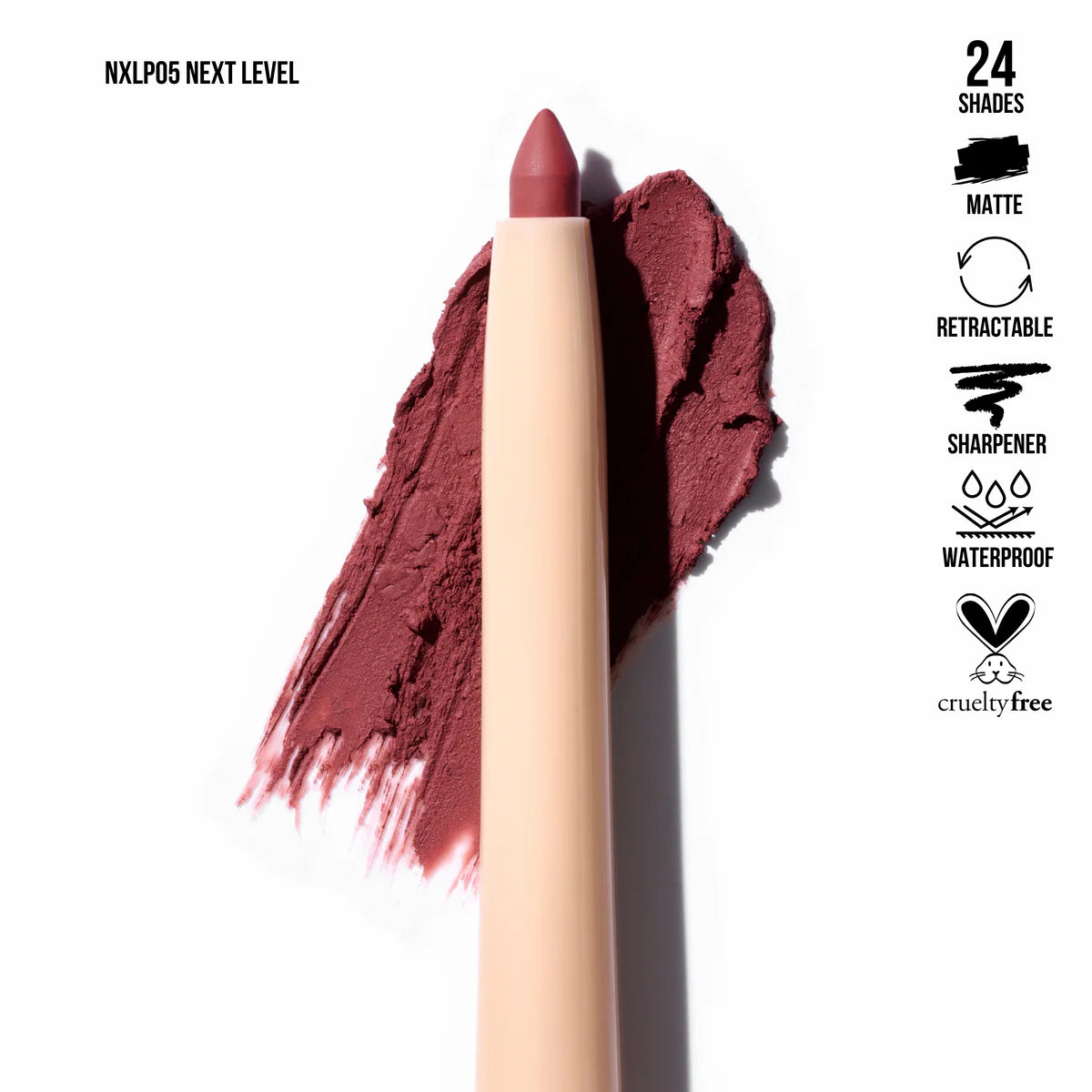 Beauty Creations - NudeX Lip Liner 24 piece Collection