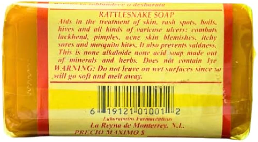 LRDM - Cascabel RattleSnake Soap Cleansing Bar