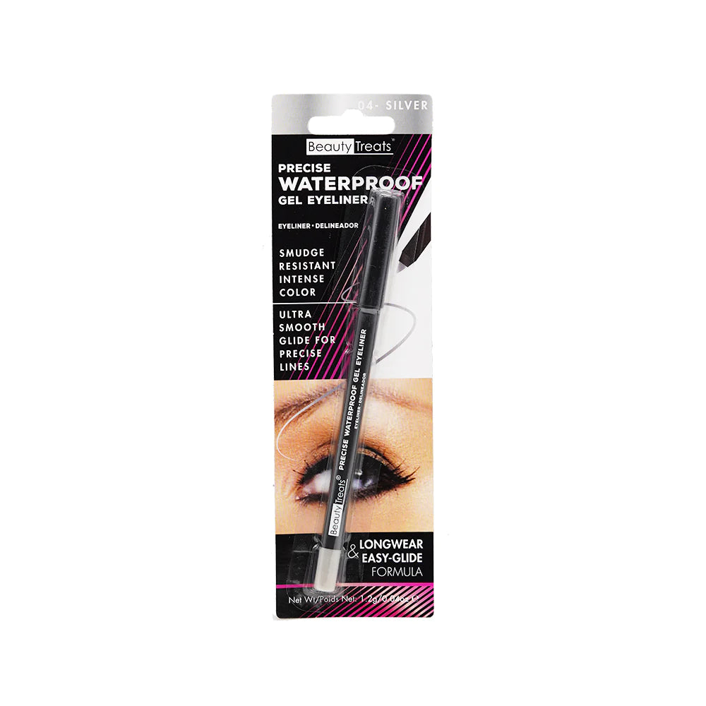Beauty Treats - Precise Waterproof Gel Eyeliner SILVER