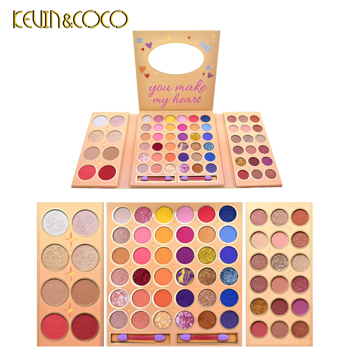 Kevin & Coco - 62 Color Eyeshadow Palette