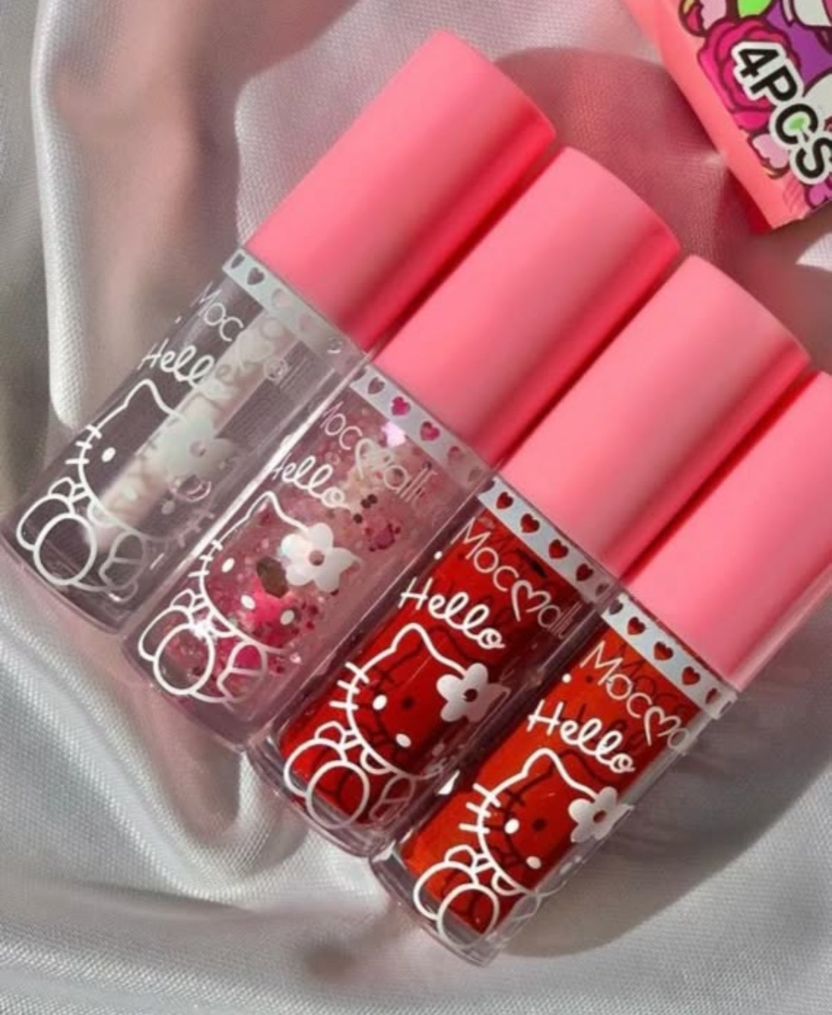 Moccallure - Hello 4 piece Lipgloss Set