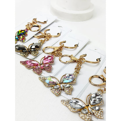 Fashion - Sparkling Butterfly Keychain