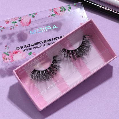 Moira - 3D Effect Bionic Vegan Faux Mink Lashes (011, Bestie)