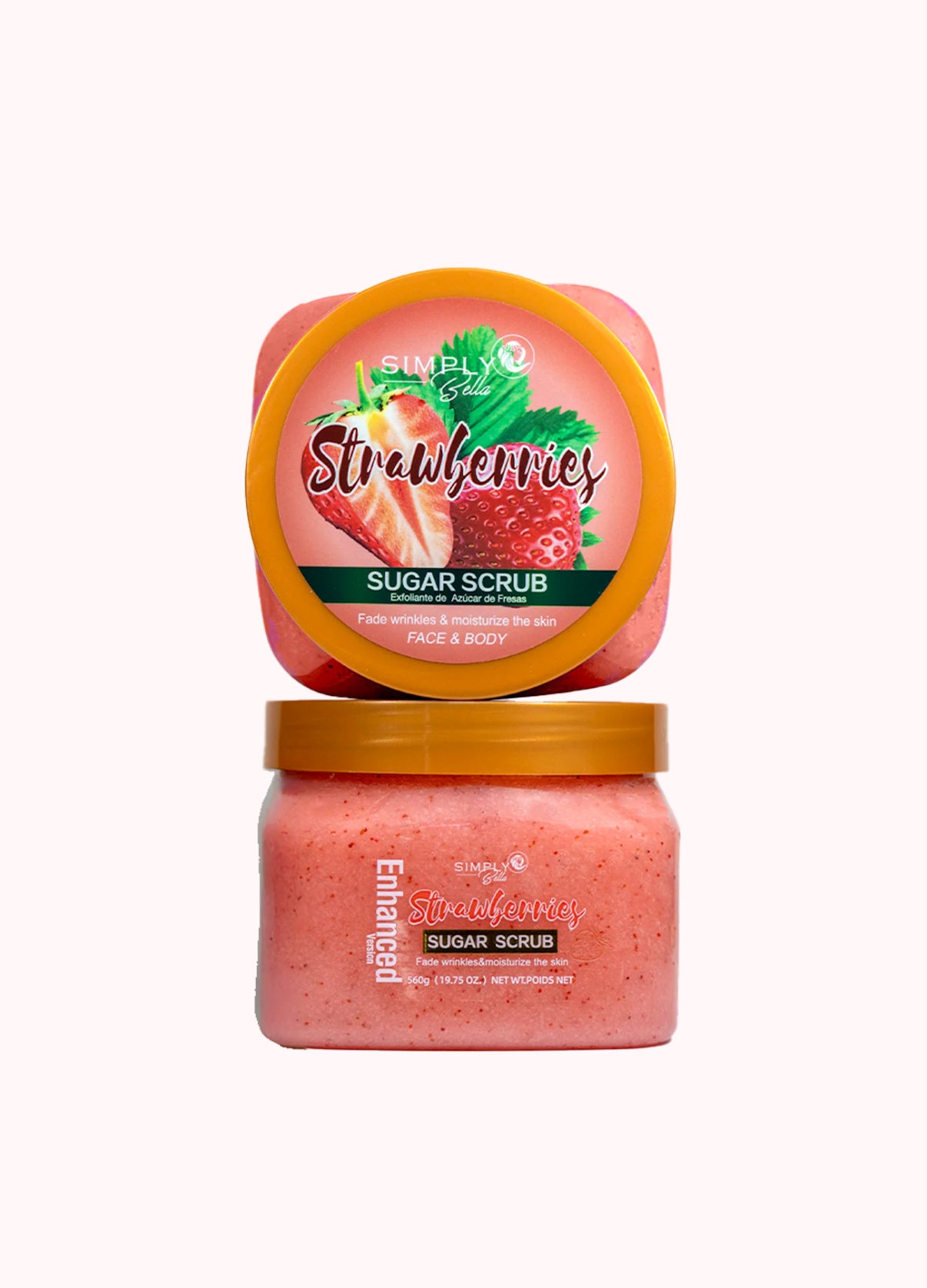 Simply Bella - Face & Body Sugar Scrub  (Multiple Scents)
