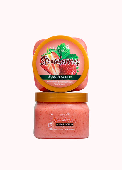 Simply Bella - Face & Body Sugar Scrub  (Multiple Scents)