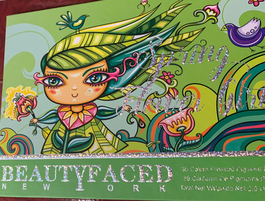Beauty Faced - Spring Flower Girl Eyeshadow Palette