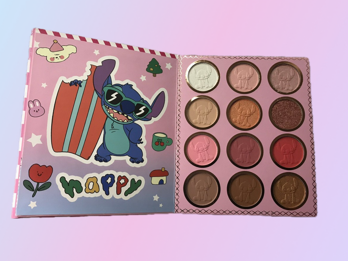 Makeup - 72 Color Eyeshadow with Face Powders
