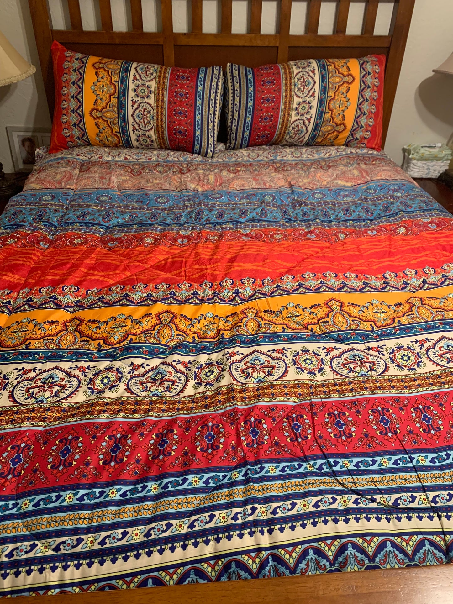 Fashion - Native Print Queen Comforter Set