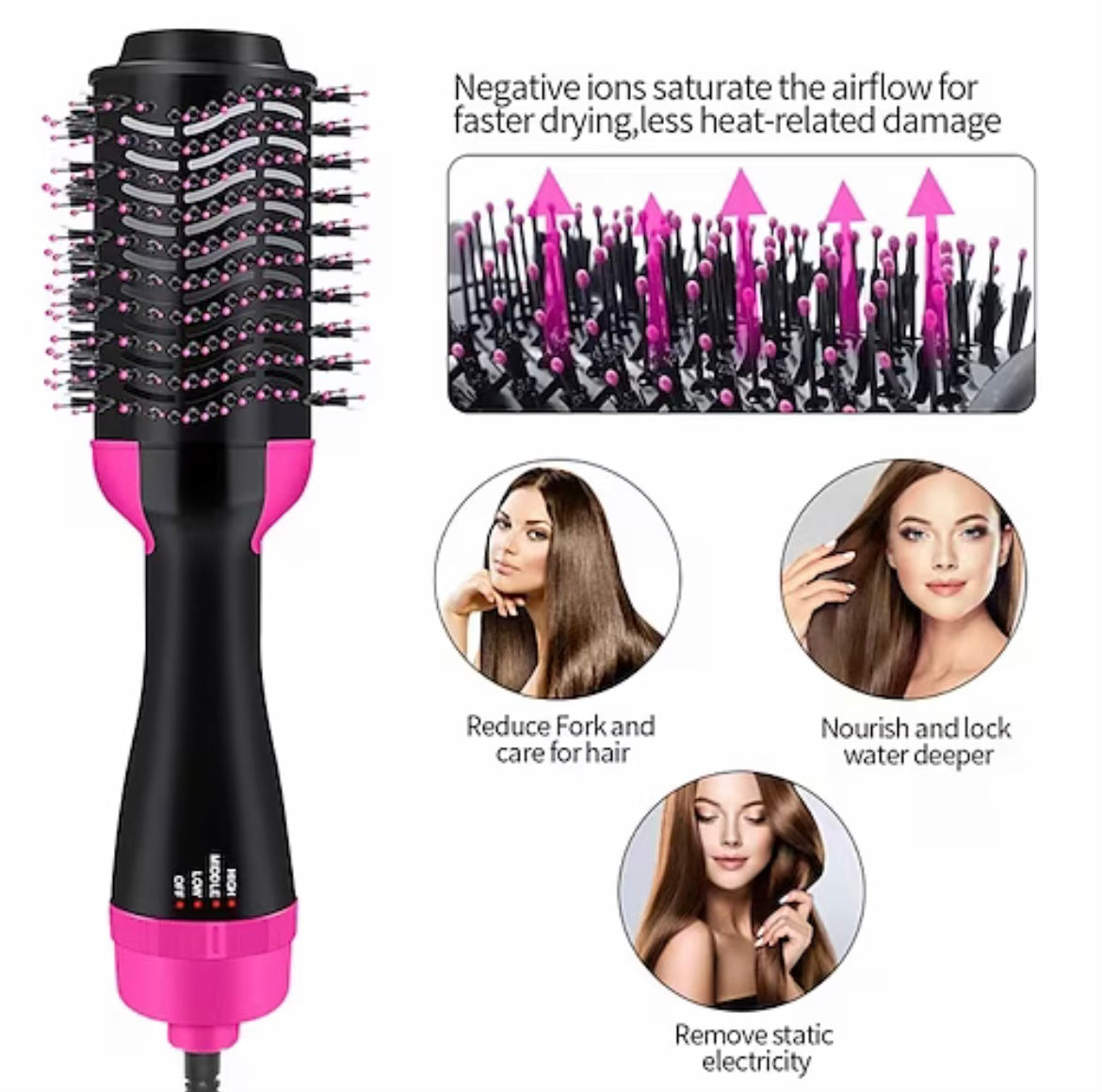 One Step - Hair Dryer & Styler [Hot Air Brush]