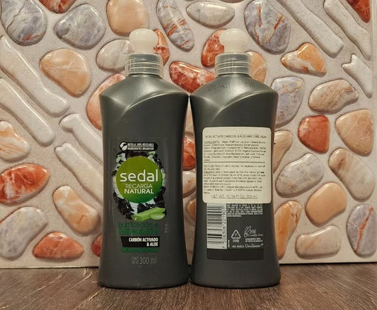 Sedal Recarga Natural - Carbon Activated & Aloe Vera