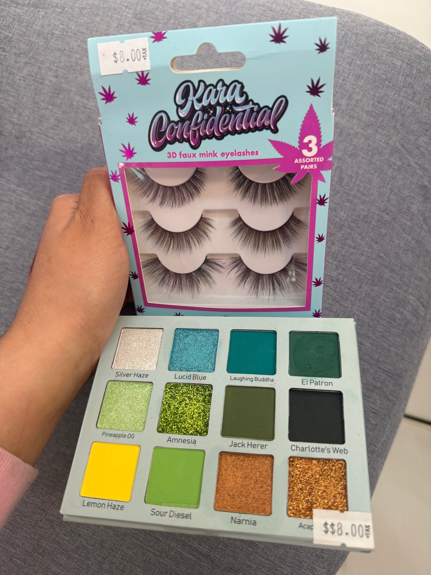 Kara Beauty - Eyeshadow & Lash Bundle Set