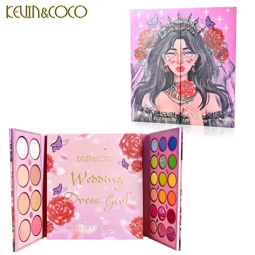 Kevin & Coco - Wedding Dress Girl Eyeshadow Palette